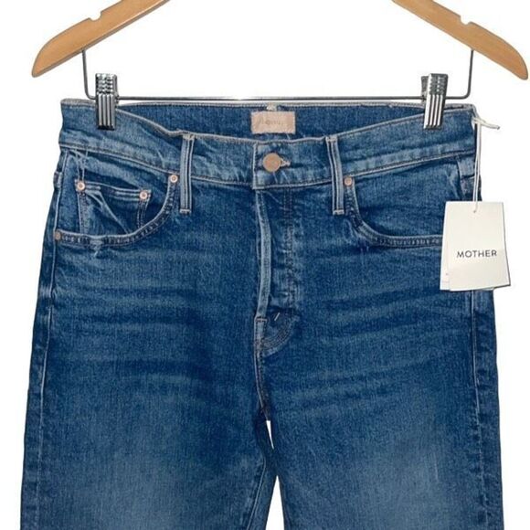 MOTHER Denim Stinger Flood Crate Digger Mid Rise Skinny Jeans Size 29 MWT - Picture 4 of 15